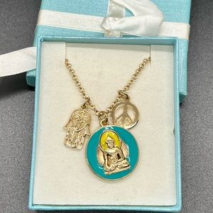 NWT| Buddha Necklace |Piece Necklace